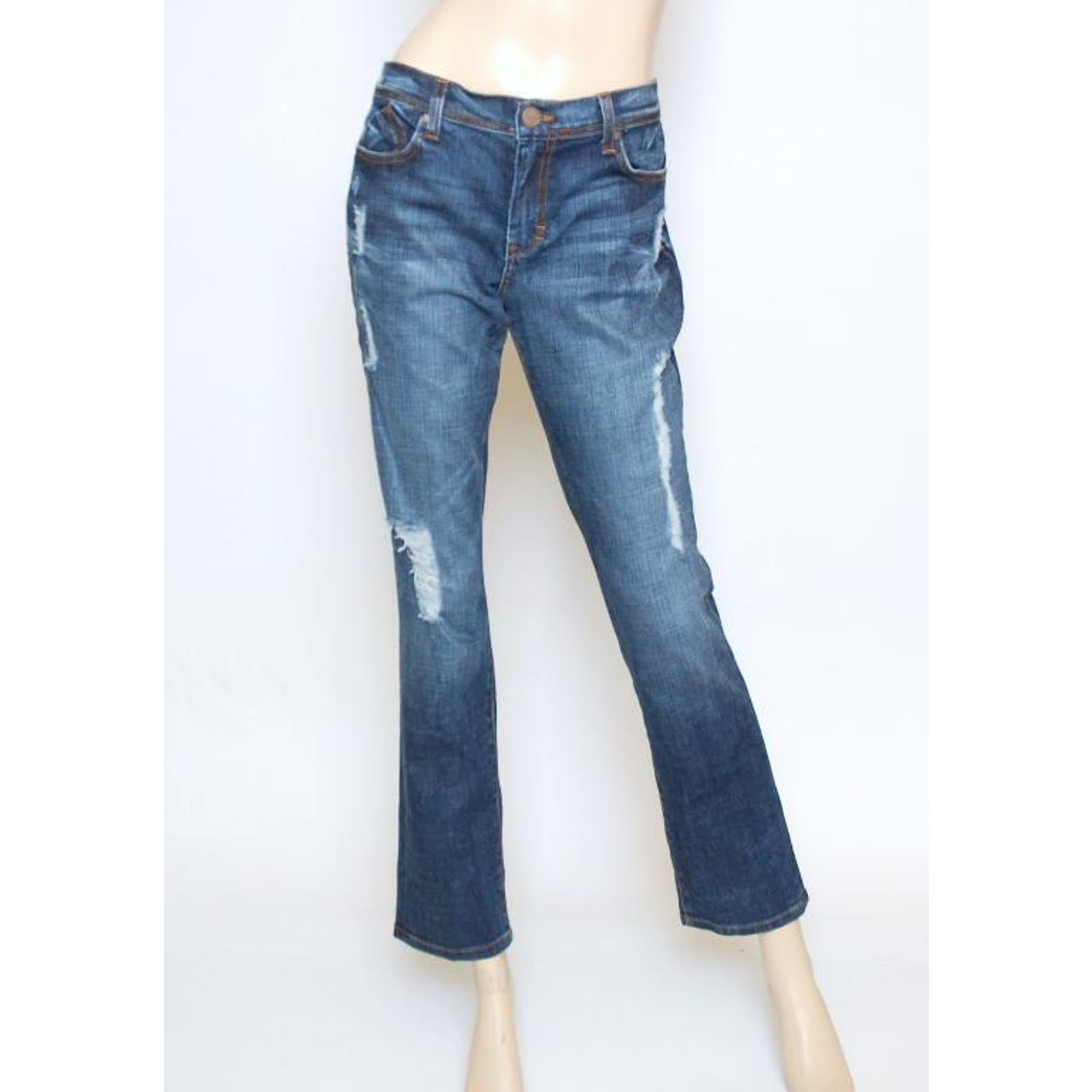 Dylan George Straight Leg Jeans Denim Pants 27 New $187